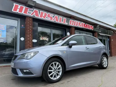 Used Seat Ibiza SE Technology 90 HP (66 kW) 2017 Silver Hatchback