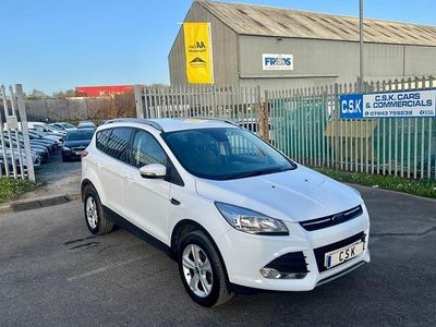 Used Ford Kuga Zetec 150 HP (110 kW) 2016 White SUV