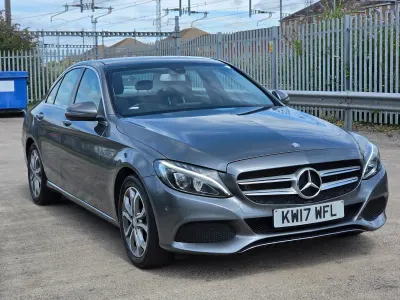 Used Mercedes C220 Premium 2017 Grey Sedan