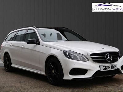 used Mercedes E220 E-Class 2.1BLUETEC AMG NIGHT EDITION PREMIUM 5d 174 BHP + Excellent Condition