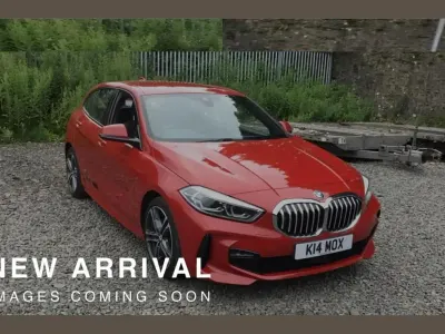 Used BMW 118 M Sport 134 HP (98 kW) 2021 Red Hatchback