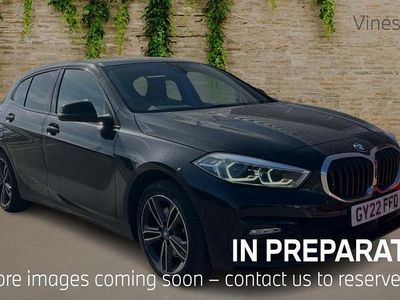 Used BMW 118 Sport Line 134 HP (98 kW) 2022 Black Hatchback