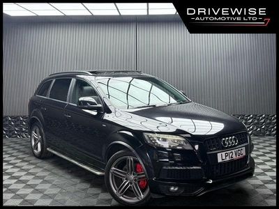 Black Used 2012 Audi Q7 S-line plus SUV | £9,950 (Fair price)