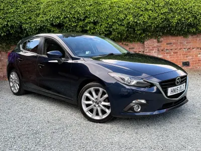 Used Mazda 3 Inclusive 2015 Blue Hatchback