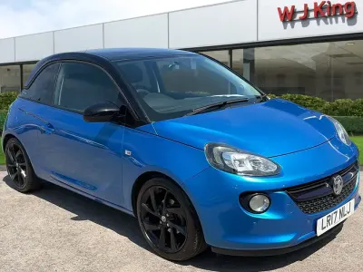 Used Vauxhall Adam S 70 HP (51 kW) 2017 Blue Hatchback