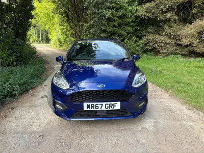 Used Ford Fiesta ST-Line 140 HP (102 kW) 2017 Blue Hatchback
