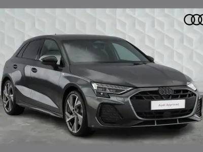 Used Audi A3 Black Edition 147 HP (108 kW) 2025 Grey Hatchback