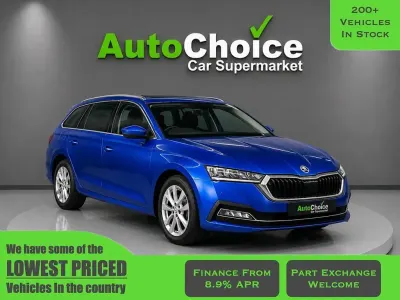 Used Skoda Octavia SE L 2023 Blue Estate