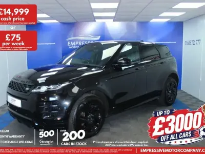 Used Land Rover Range Rover evoque R-Dynamic 2020 Black SUV