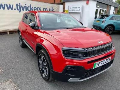 Used Jeep Avenger EV Summit 114 kW (156 HP) 2023 Red SUV