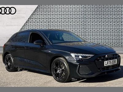Used Audi A3 e-tron Black Edition 200 HP (147 kW) 2025 Black Hatchback