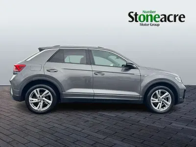 Used VW T-Roc R-line 150 HP (110 kW) 2022 Grey SUV