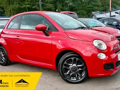 Used Fiat 500S S 2014 Red Hatchback