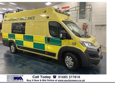 Used Fiat Ducato 180 HP (132 kW) 2017 Yellow Van
