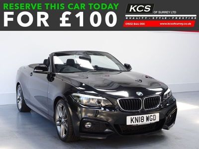 used BMW 218 2 SERIES 2.0 D M SPORT 2d 148 BHP