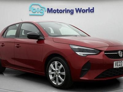 Used Vauxhall Corsa Design Edition 75 HP (55 kW) 2022 Red Hatchback