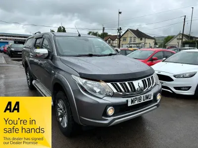 Used Mitsubishi L200 2018 Grey Pickup
