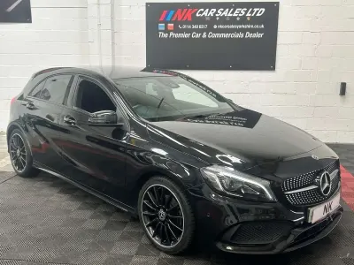 Used Mercedes A200 AMG Line Premium 2017 Black Hatchback