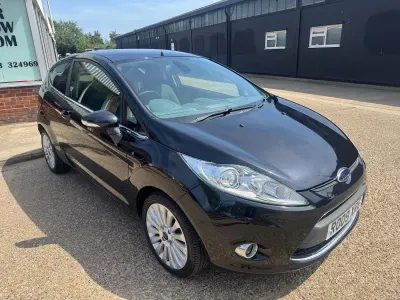 Used Ford Fiesta Titanium 94 HP (69 kW) 2009 Black Hatchback