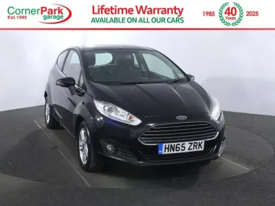 Used Ford Fiesta Zetec 100 HP (73 kW) 2015 Black Hatchback