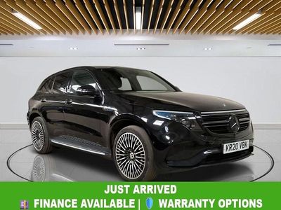 Used Mercedes EQC400 AMG line 300 kW (408 HP) 2020 Black SUV