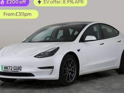 Used Tesla Model 3 Long Range AWD 366 kW (498 HP) 2022 White Sedan