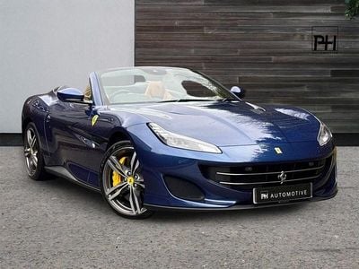 Blue Used 2020 Ferrari Portofino Cabriolet | £129,840 (Expensive)
