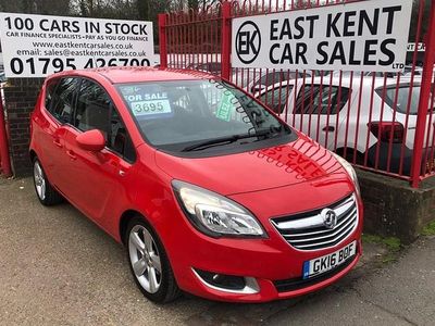 Used Vauxhall Meriva 2016 Red MPV