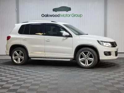 Used VW Tiguan R-line 177 HP (130 kW) 2013 White SUV
