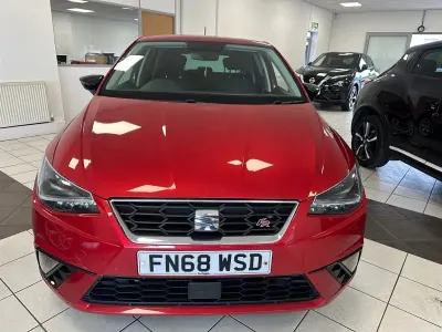 Begagnad Seat Ibiza FR 2018 Röd Halvkombi