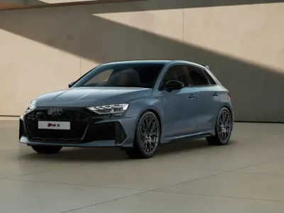 New Audi RS3 Design 400 HP (294 kW) 2026 Grey Sedan