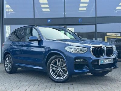 Used BMW X3 M Sport 190 HP (139 kW) 2021 Blue SUV
