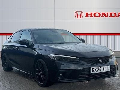 Black Used 2025 Honda Civic Hybrid Hatchback | £28,581 (Fair price)