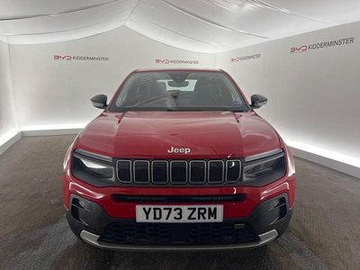 Used Jeep Avenger Altitude 100 HP (73 kW) 2024 Red SUV
