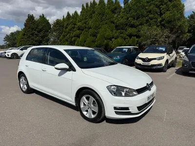 Used VW Golf VII Edition 110 HP (80 kW) 2017 White Hatchback