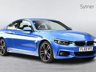 Used BMW 420 M Sport 187 HP (137 kW) 2020 Blue Coupe