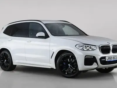 Used BMW X3 M Sport 184 HP (135 kW) 2019 White SUV