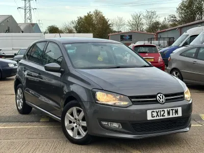 Used VW Polo Match 75 HP (55 kW) 2012 Grey Hatchback