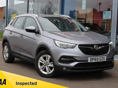 Used Vauxhall Grandland X S 130 HP (95 kW) 2020 Grey SUV