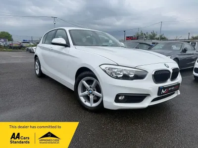 Usado BMW 116 2017 Blanco Utilitario
