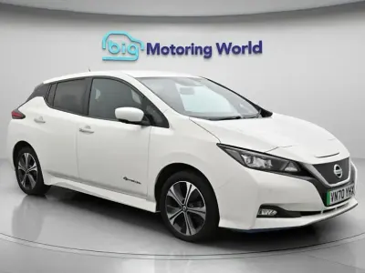 Used Nissan Leaf Tekna 160 kW (218 HP) 2020 White Hatchback