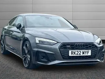 Używany Audi A5 Black Edition 204 KM (150 kW) 2022 Szary Coupe
