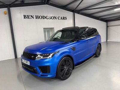 Second-hand Land Rover Range Rover Sport Autobiography Dynamic 300 CP (220 kW) 2021 Albastru SUV