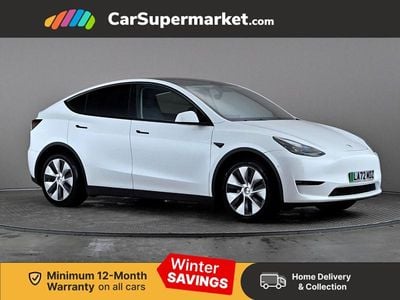 White Used 2022 Tesla Model Y Long Range AWD SUV | £25,497 (Fair price)
