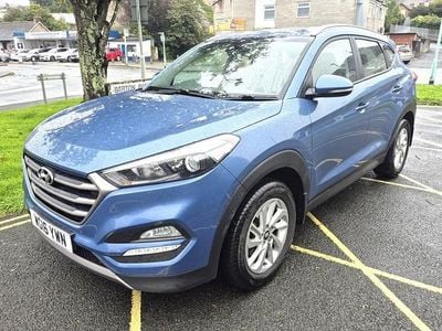 Used Hyundai Tucson SE 116 HP (85 kW) 2016 Blue SUV