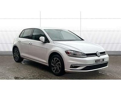 White Used 2019 VW Golf VII Match Hatchback | £11,433 (Fair price)