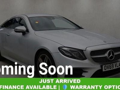 Used Mercedes E220 AMG line 2019 Silver Coupe