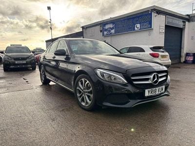 Used Mercedes C220 170 HP (125 kW) 2018 Black Sedan