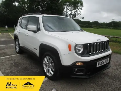 Used Jeep Renegade Longitude 140 HP (102 kW) 2016 White SUV