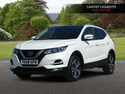 Used Nissan Qashqai N-Connecta 163 HP (119 kW) 2018 White SUV